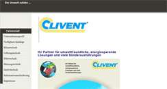 Desktop Screenshot of clivent.com